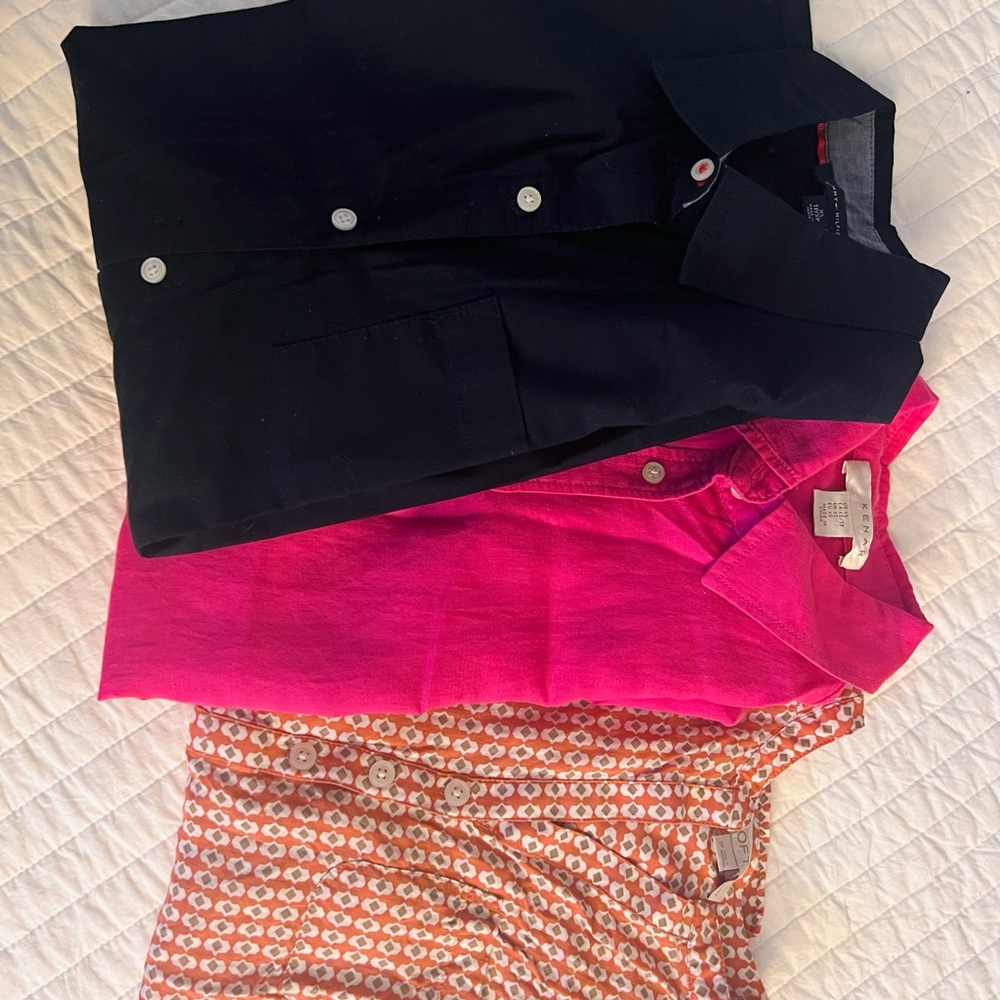 Beautiful Bundle! 3 Button Down Shirts/ Blouses S… - image 4